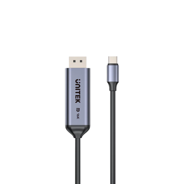 Unitek V1441AGY 16K USB-C 轉 DisplayPort 雙向傳輸線【原裝行貨】
