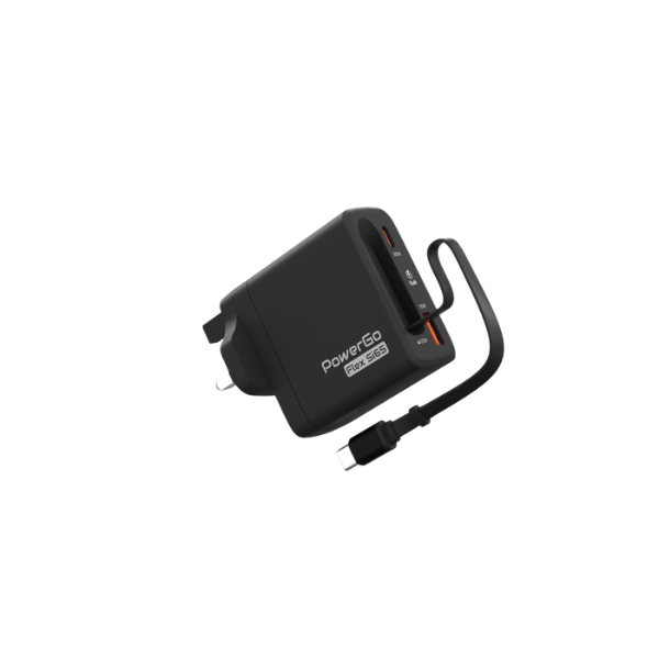 Elementz PowerGo Flex Si65 PD-FS65 帶線迷你充電器【原裝行貨】