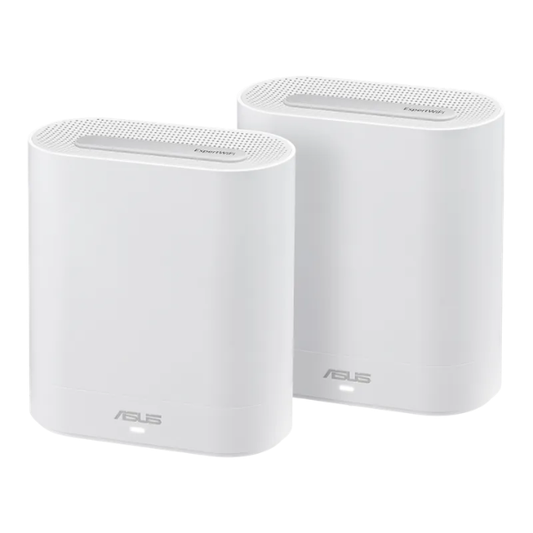 ASUS EBM68 2PK ExpertWiFi AX7800 三頻 WiFi 6網狀網路多路由系統 (2件裝)【原裝行貨】