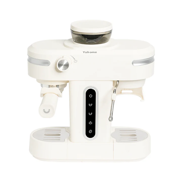 Yohome VK-5501E 迷你專業級 現磨鮮萃奶泡 3合1 半自動家庭意式咖啡機【原裝行貨】