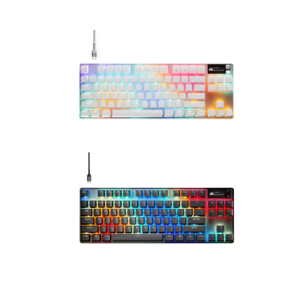 SteelSeries Apex Pro TKL Gen 3 OLED 智慧顯示機械式鍵盤【原裝行貨】