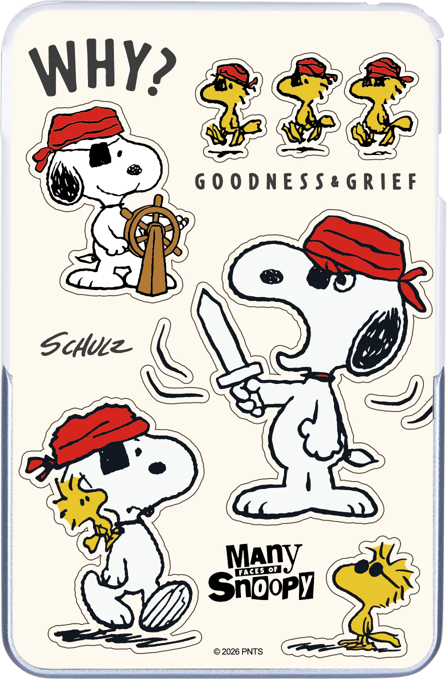 i-Smart x Snoopy 10000mAh Power Bank Qi2.2 半固態30W 磁吸行動電源【原裝行貨】