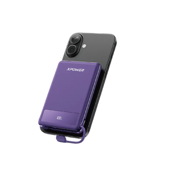 XPower Magthin10+ P5 Prime 10000mAh 最新技術可刺穿安全電芯最薄數顯移動電源【原裝行貨】