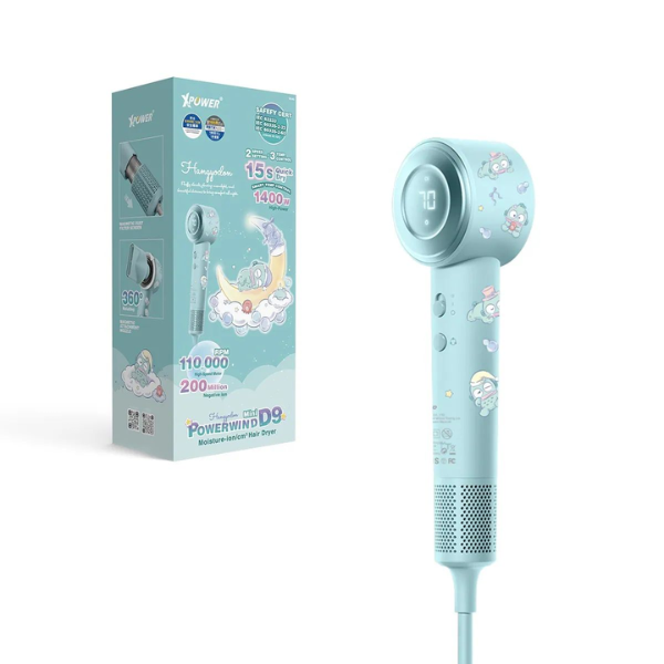 XPower x Sanrio Power wind Mini D9 負離子風筒【原裝行貨】