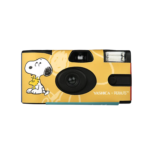 Yashica x Peanuts 彩色 ios 400 27 張 35mm 一次性即棄菲林相機 YAS-SC140P【原裝行貨】