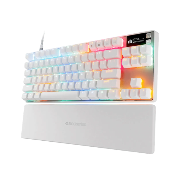 SteelSeries Apex Pro TKL Gen 3 OLED 智慧顯示機械式鍵盤【原裝行貨】