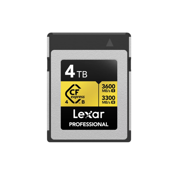 Lexar® Professional GOLD CFexpress™ 4.0 Type B 記憶卡【原裝行貨】