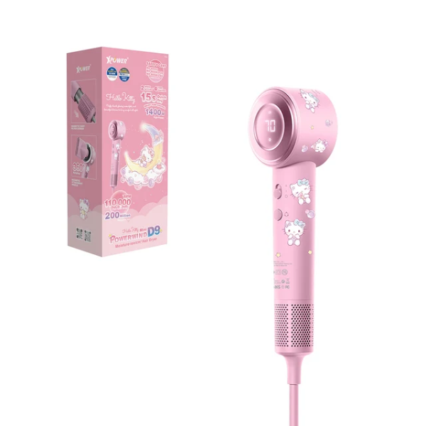 XPower x Sanrio Power wind Mini D9 負離子風筒【原裝行貨】