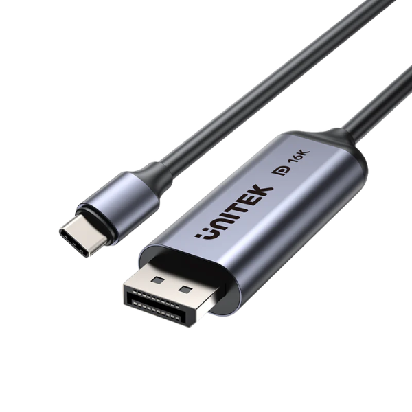 Unitek V1441AGY 16K USB-C 轉 DisplayPort 雙向傳輸線【原裝行貨】