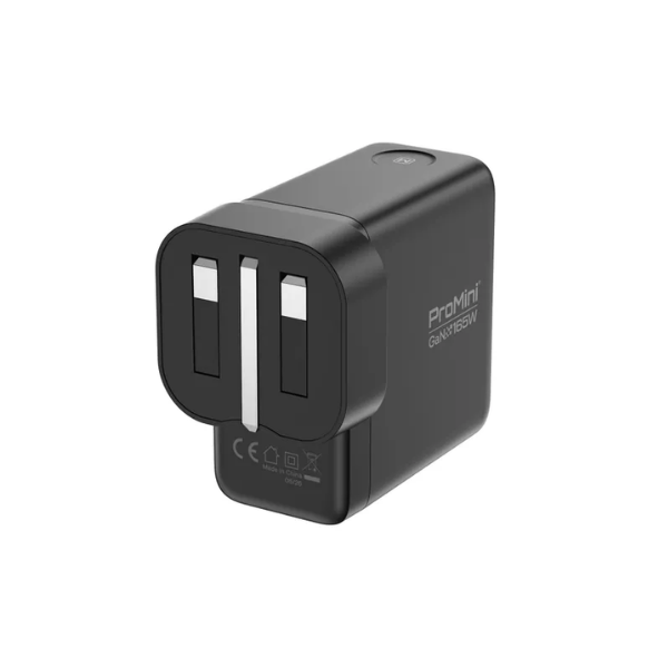 ProMini GF165P Ultra UI顯示PD3.1 GaN 165W摺疊三腳快速充電器【原裝行貨】