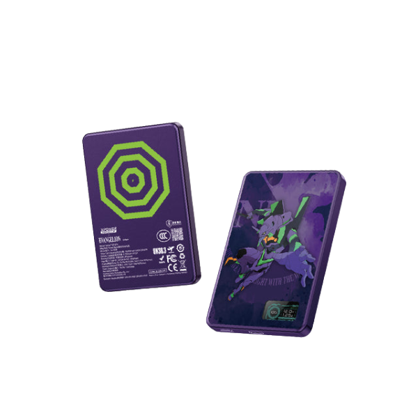 XPower x EVA 新世紀福音戰士 MagDigita² 第3代 鋁合金彩屏顯示 10000mAh PD3.0+QI2 磁吸移動電源 MDT2【原裝行貨】