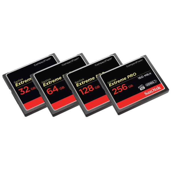 【全港包運】SanDisk Extreme PRO CompactFlash 160MB/R 150MB/W 記憶卡【香港行貨】
