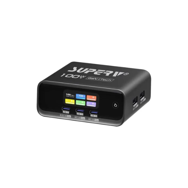 SUPER V Sation12 100W GaN 充電器集線器【原裝行貨】