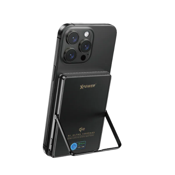 XPower M1 Ultra 半固態3C版TFT 彩屏顯示 QI2 Magcharge 10000mAh 磁吸行動電源【原裝行貨】