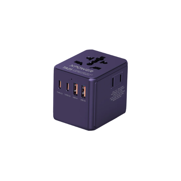 XPower TA25 7輸出 PD/PPS 25W Gan旅行充電器【原裝行貨】