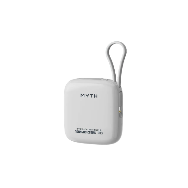 Myth K13A 迷你內置線PD35W 10000mAh 移動電源【原裝行貨】