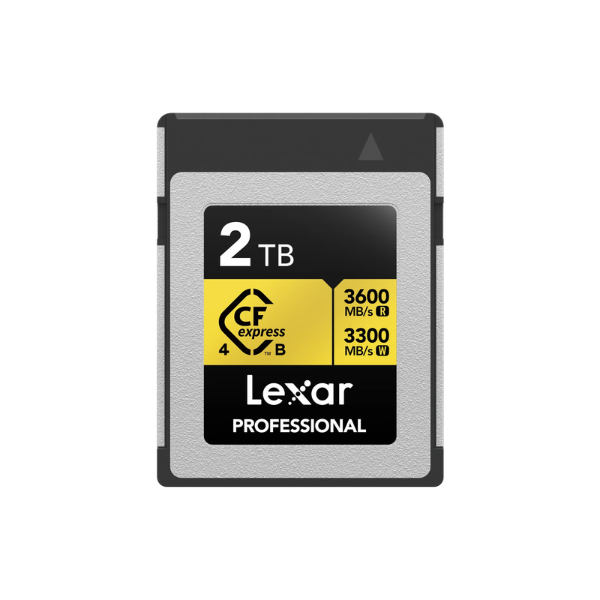Lexar® Professional GOLD CFexpress™ 4.0 Type B 記憶卡【原裝行貨】