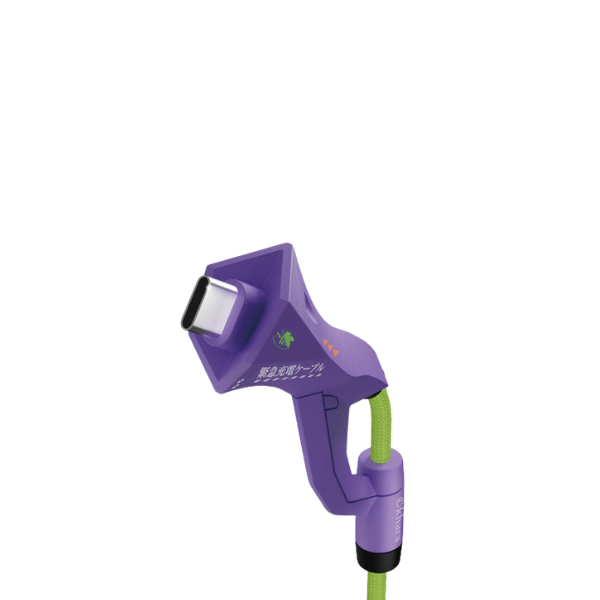 XPower x EVA 新世紀福音戰士 MOCC 240W PD3.0 Type-c to Type-c 鋁合金傳輸快速充電線【原裝行貨】 (副本)