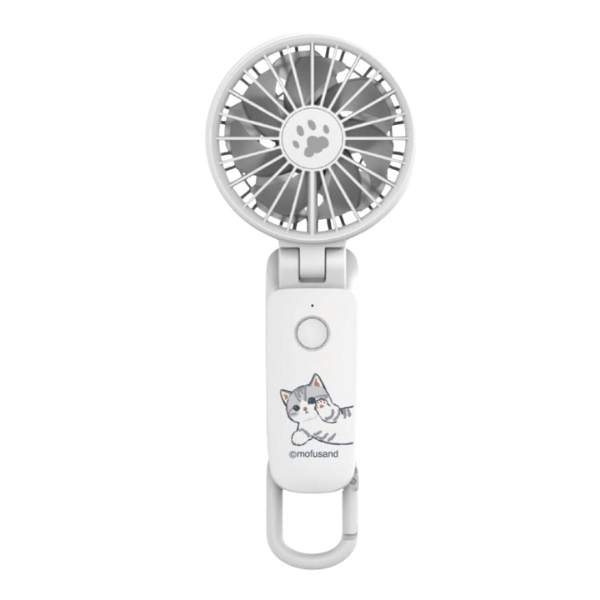Rhythm x Mofusand Silky Wind Mobile 3.1 勾掛式雙葉手提風扇【原裝行貨】