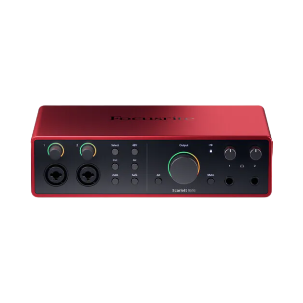 Focusrite Scarlett 16i16 USB-C Audio/MIDI Interface (4th Generation) 錄音介面【原裝行貨】