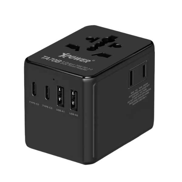 XPower TA70B 8輸出 PD/PPS 70W Gan旅行充電器【原裝行貨】