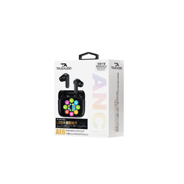 TrueAudio AE6 最新觸控屏幕降噪耳機【原裝行貨】