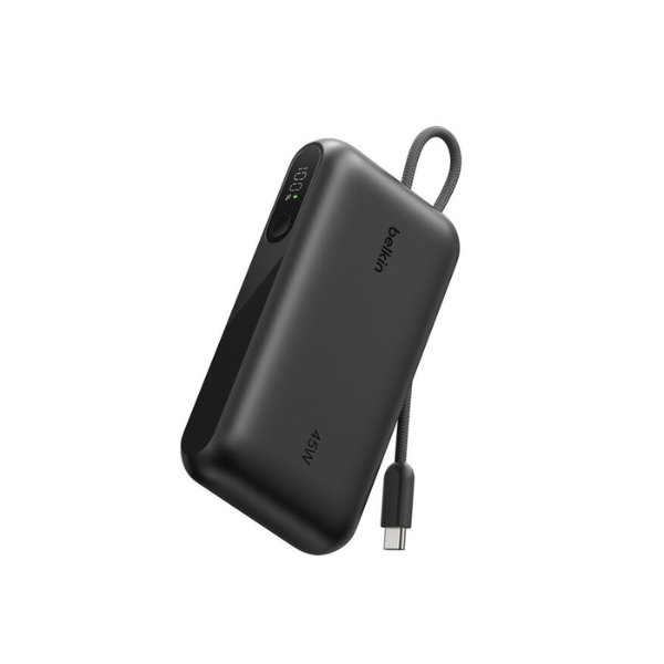 Belkin UltraCharge 10000mAh 45W 行動電源連充電線【原裝行貨】
