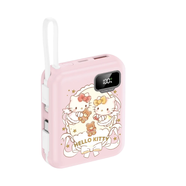 Xpower x Sanrio P8 TYPE-C 雙內置線迷你數顯移動電源【原裝行貨】