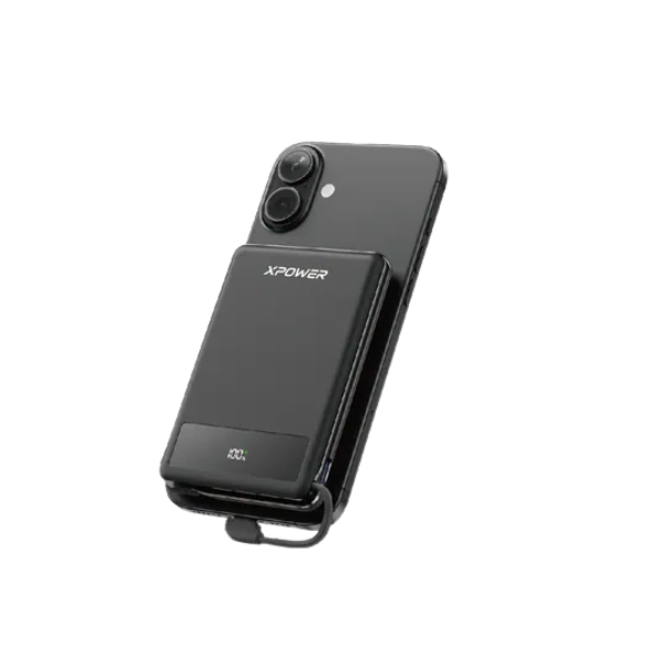 XPower Magthin10+ P5 Prime 10000mAh 最新技術可刺穿安全電芯最薄數顯移動電源【原裝行貨】