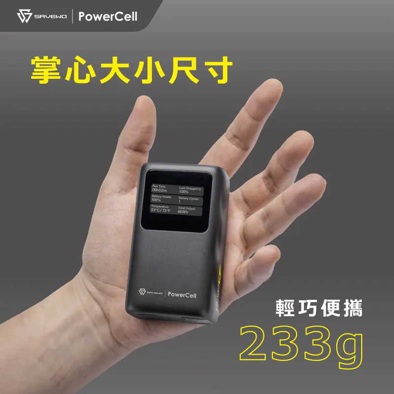 SAVEWO PowerCell Mini PC10K1 高性能迷你行動電源【原裝行貨】