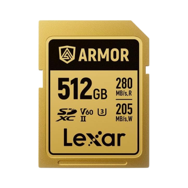 Lexar Professional SDXC UHS-II Card ARMOR GOLD Series【原裝行貨】