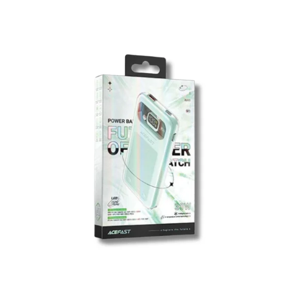 ACEFAST M1-10000 Fast Charge 10000mAh Power Bank 透明設計移動電源【原裝行貨】