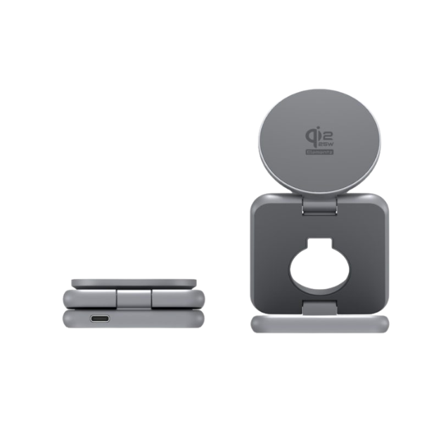 Elementz Mag Qi Fold 3合1磁吸式無線充電座 MQ-Fold 3【原裝行貨】