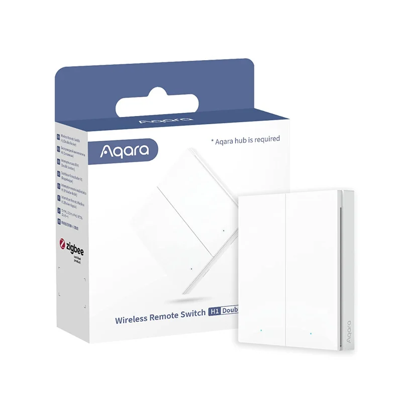 Aqara Wireless Switch H1 無線遙控開關 H1(雙鍵版)