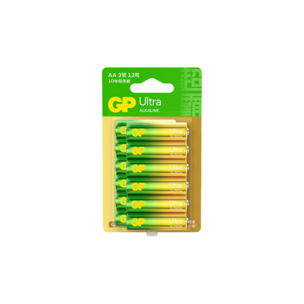 GP Ultra 特強AA 鹼性電池【原裝行貨】
