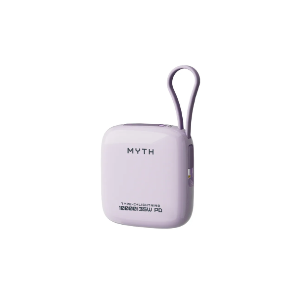 Myth K13A 迷你內置線PD35W 10000mAh 移動電源【原裝行貨】