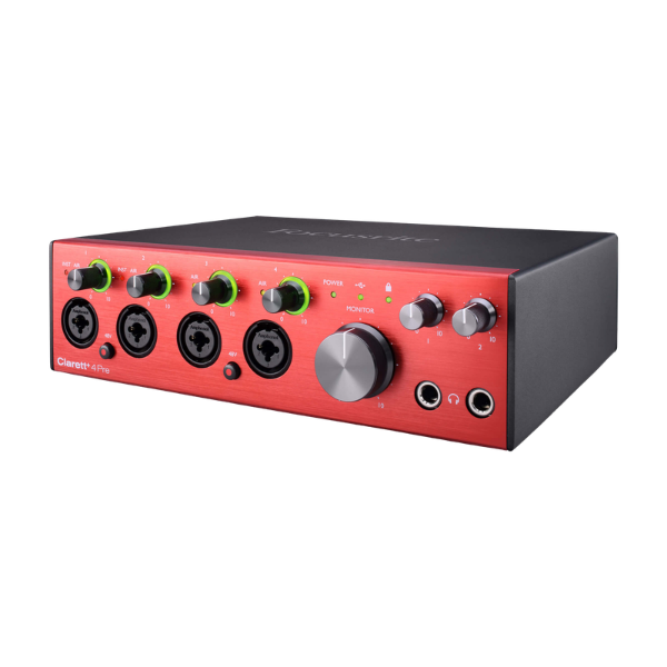 Focusrite Clarett+ 4Pre 18-IN/8-OUT Audio Interface 錄音介面【原裝行貨】