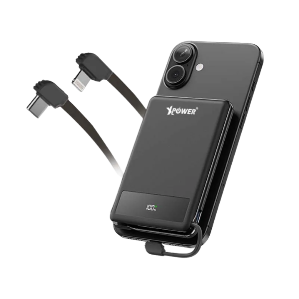 XPower MagThin 10 MT10 數顯 10000mAh內置雙線 PD3.0 移動電源【原裝行貨】