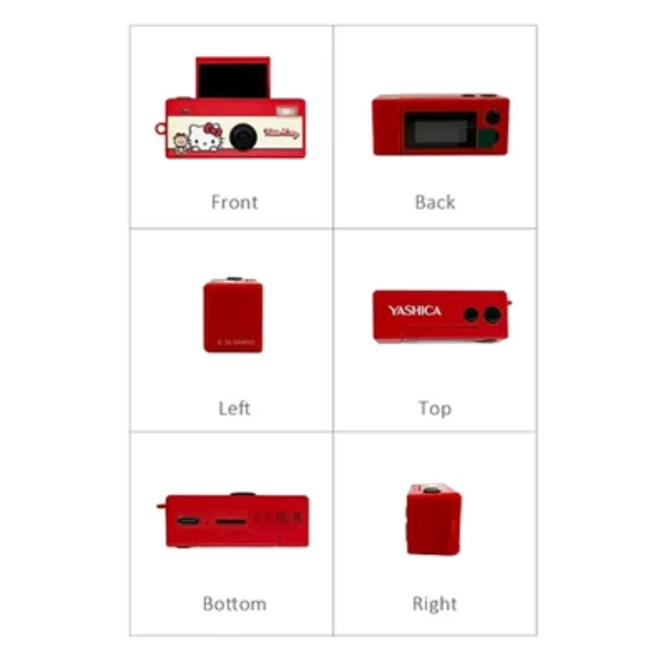 YASHICA x Hello Kitty Funtastic Keychain Camera (Classic Hello Kitty) YAS-FASMNC-K1【原裝行貨】