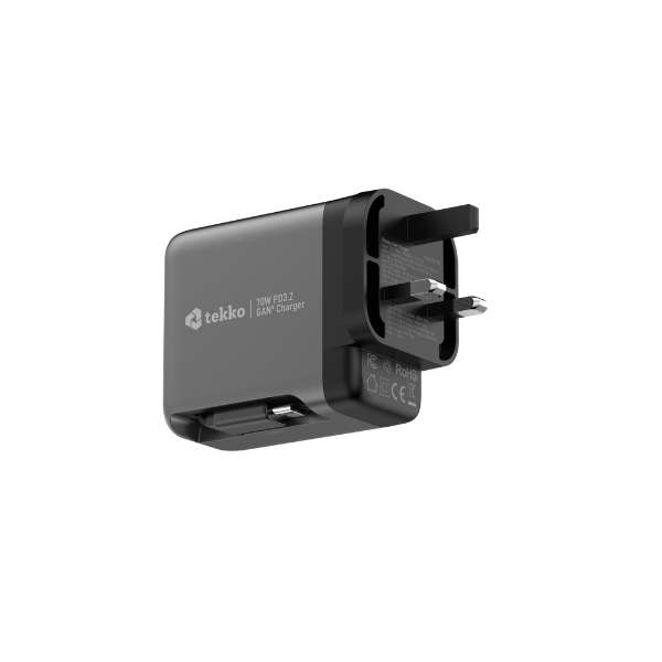 Tekko 70W PD3.1 GaN³ 快速充電器 PDC70SA PD-150【原裝行貨】
