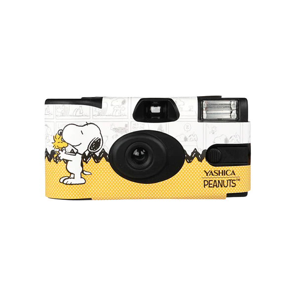 Yashica x Peanuts 彩色 ios 400 27 張 35mm 一次性即棄菲林相機 YAS-SC140P【原裝行貨】