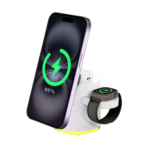 XPower MAGENGINE GE1 Qi2迷你掌心五合一 MagCharge 15W 磁吸無線充電座【原裝行貨】