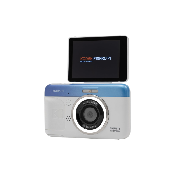 Kodak Pixpro P1 可翻轉螢幕防水數位相機【原裝行貨】