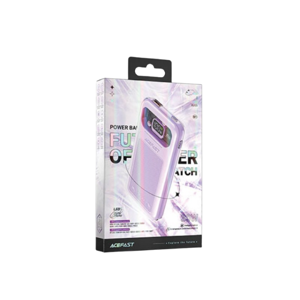 ACEFAST M1-10000 Fast Charge 10000mAh Power Bank 透明設計移動電源【原裝行貨】