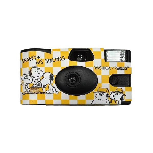 Yashica x Peanuts 彩色 ios 400 27 張 35mm 一次性即棄菲林相機 YAS-SC140P【原裝行貨】