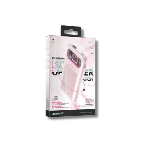 ACEFAST M1-10000 Fast Charge 10000mAh Power Bank 透明設計移動電源【原裝行貨】