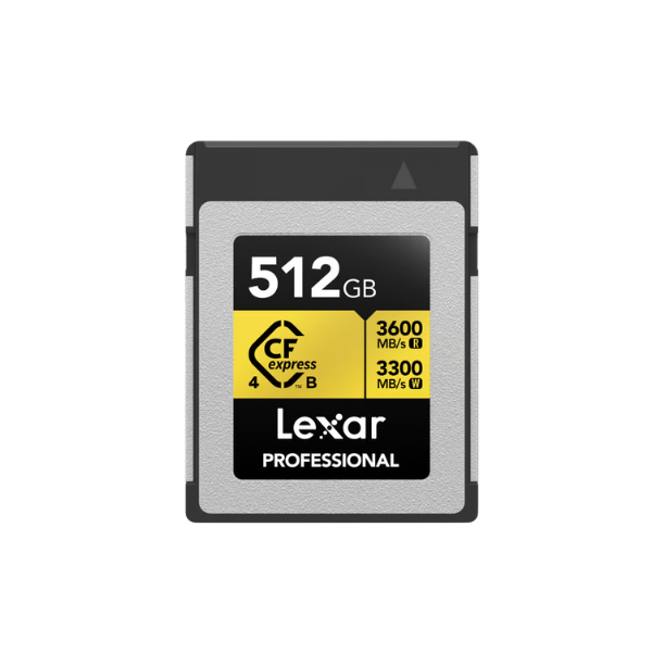 Lexar® Professional GOLD CFexpress™ 4.0 Type B 記憶卡【原裝行貨】