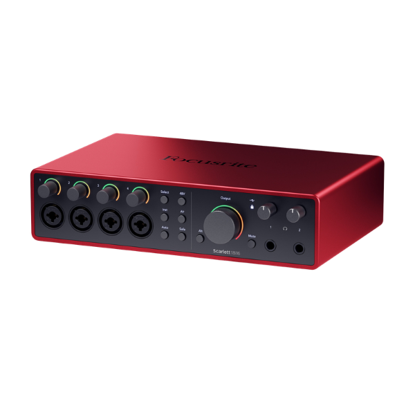 Focusrite Scarlett 18i16 USB-C Audio/MIDI Interface (4th Generation) 錄音介面【原裝行貨】