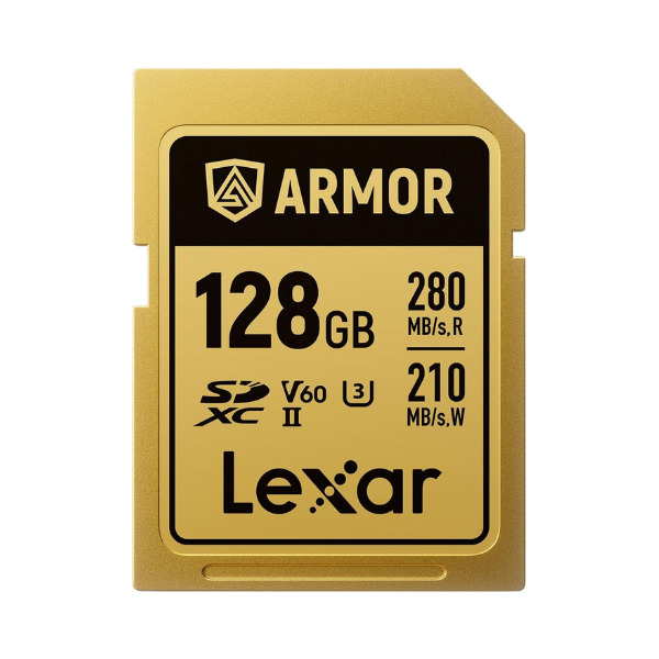 Lexar Professional SDXC UHS-II Card ARMOR GOLD Series【原裝行貨】