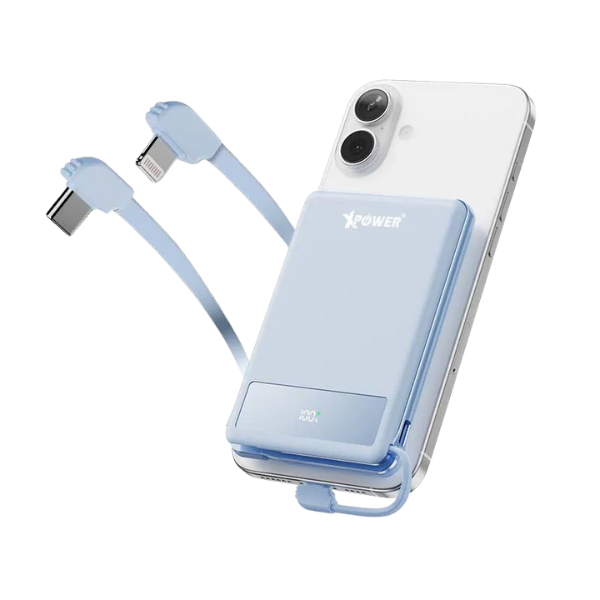 XPower MagThin 10 MT10 數顯 10000mAh內置雙線 PD3.0 移動電源【原裝行貨】